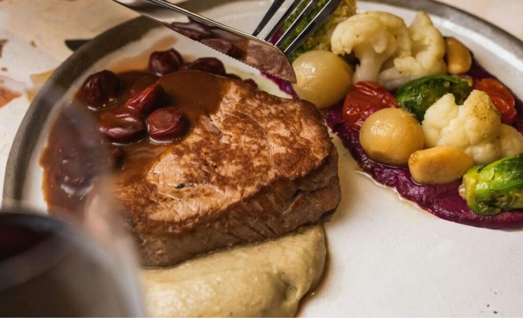 Peixe com Purê de Couve-flor