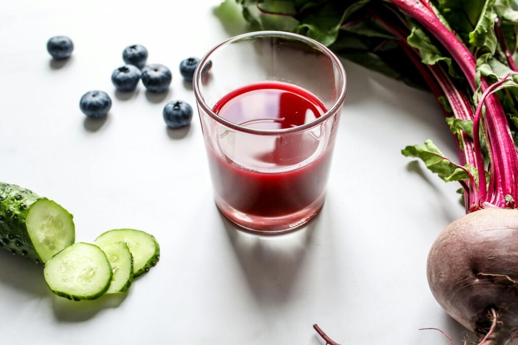 suco vermelho antioxidante 